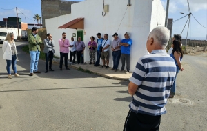 El alcalde de Telde visita Pedro de Pazo y escucha las demandas de sus vecinos