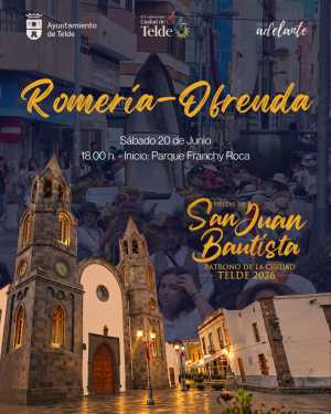 Telde se prepara para vivir su gran Romería-Ofrenda a San Juan en el año del 675 aniversario de la ciudad