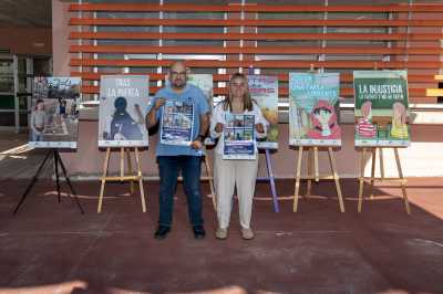 Presentados los carteles de los cortos del alumnado de Mogán contra el acoso escolar