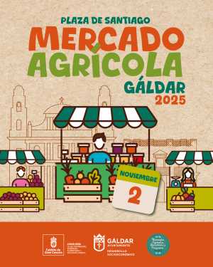 El Mercado Agrícola vuelve este domingo a la Plaza de Santiago con los mejores productos de nuestra tierra