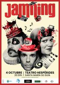 El 30 de septiembre finaliza el plazo del  sorteo de 50 entradas dobles para asistir al espectáculo de la compañía Jamming en el Teatro Hespérides