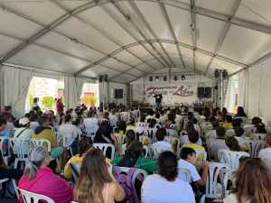 La Plaza de San Juan da rienda suelta a la imaginación con la apertura de la Feria del Libro de Telde 2025