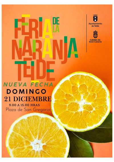 Telde celebra este domingo la Feria de la Naranja 2025 con la participación de diez fincas locales