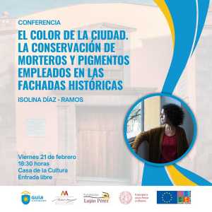 La Casa de la Cultura acoge la conferencia ‘El color de la ciudad. La Conservación de morteros y pigmentos empleados en las fachadas históricas’ de Isolina Díaz-Ramos