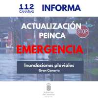 El Gobierno actualiza la situación y mantiene en emergencia por riesgo de inundaciones pluviales a Gran Canaria