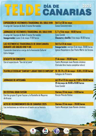 Programa de actos Día de Canarias en Telde