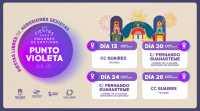 Las Fiestas Mayores de Santiago incluirán Puntos Violeta para la prevención y sensibilización de agresiones sexistas
