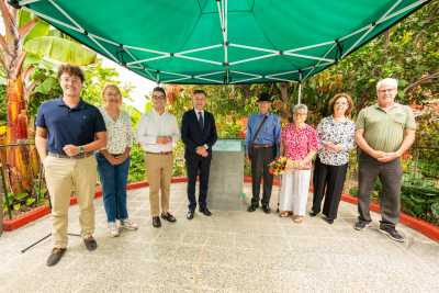 El Ayuntamiento de Gáldar rinde homenaje a Domingo Hernández Bolaños en el Club de Mayores Santiago de Los Caballeros