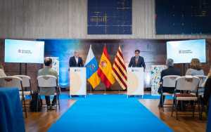 Fernando Clavijo y Salvador Illa inician líneas de trabajo conjunto en materias como Sanidad, Turismo e Innovación