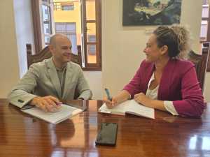 Desarrollo Local y el Parque Empresarial de Melenara refuerzan su colaboración para dinamizar la actividad comercial en Telde