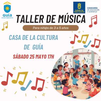 Nuevo taller de música para niños de Cristina Martín en la Biblioteca Pública Miguel Santiago
