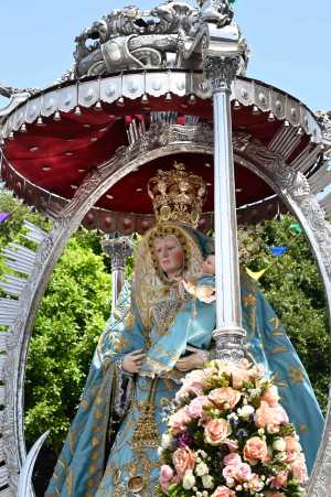 La Virgen de Guía recorrerá mañana jueves las calles del casco histórico en el día grande de las fiestas en su honor