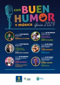 Daniel Calero, Maestro Florido y Jaime Marrero llevarán su buen humor a las medianías de Guía durante las próximas semanas