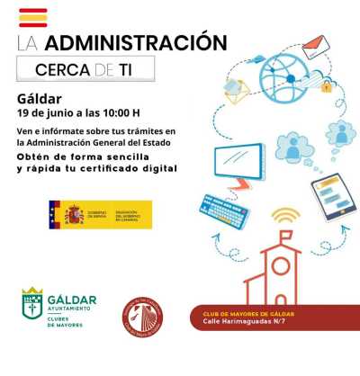 La Administración General del Estado se acerca a los mayores de Gáldar este jueves 19 de junio  º