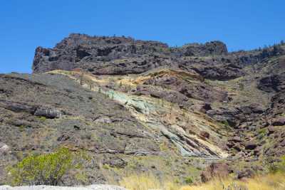 El Ayuntamiento de Mogán rehabilita  el sendero de Los Azulejos