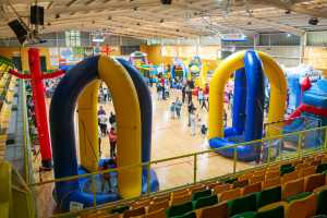 Arranca el Parque Lúdico Infantil de Navidad en el Polideportivo Municipal Juan Vega Mateos