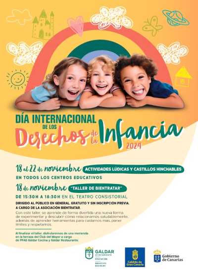 El Ayuntamiento celebra el Día de la Infancia con talleres y actividades lúdicas