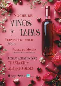 Mogán celebrará una noche romántica de vinos y tapas el 14 de febrero