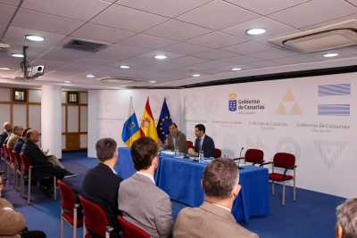 Economía fortalece los acuerdos para la internacionalización de clústers y asociaciones empresariales de Canarias