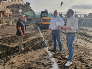 Arrancan las obras para culminar la primera fase de la renovación de la avenida de Melenara