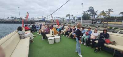 El programa ‘De ruta con la Universidad Popular’ permite descubrir la capital grancanaria desde el mar