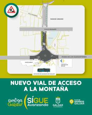 Gáldar adjudica el nuevo vial que unirá el Paseo de Los Guanartemes con la calle Delgado para acceder a La Montaña