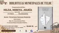 La Biblioteca Saulo Torón acoge la presentación del libro ‘Hilda, Mireya … María (y otros teldesianos)’ de Victoriano Santana Sanjurjo