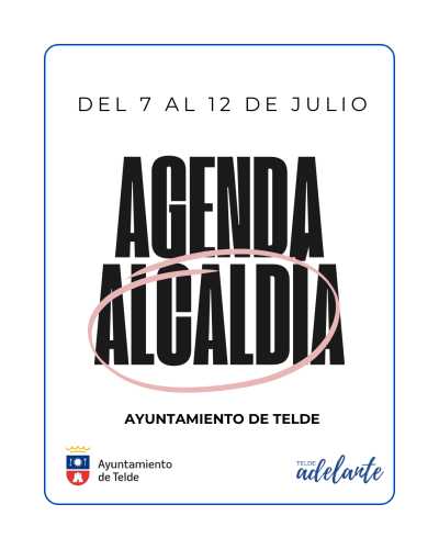 Agenda semanal del alcalde de Telde