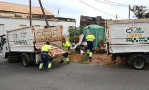 El servicio de recogida de trastos retira más de 139 toneladas de residuos voluminosos en el primer semestre de 2025