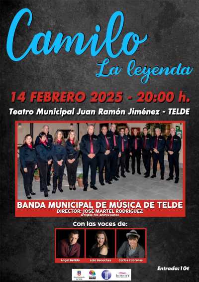 El Teatro Juan Ramón Jiménez celebra el día del amor con un homenaje sinfónico a Camilo Sesto