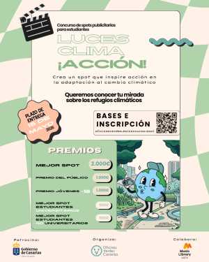 San Bartolomé Tirajana anima a participar en el concurso de spots ‘Luces, Clima, ¡Acción!’