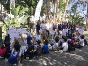 El Liceo Francés Internacional visita Telde de la mano del alumnado del PFAE Promociónate