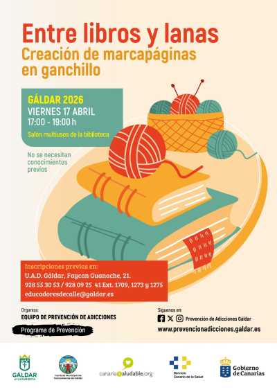 Taller ‘Entre libros y lanas’ por el Día del Libro