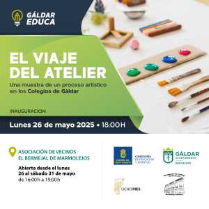 Gáldar Educa organiza &#039;El Viaje del Atelier&#039;, una travesía artística que desembarca en Marmolejos