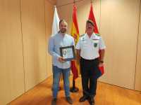 Telde recibe el reconocimiento de la Asociación de Veteranos Boinas Verdes por su colaboración en el 50 aniversario de la COE