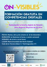 Igualdad ofrece un programa de formación gratuita en herramientas digitales a mujeres mayores de 35 años
