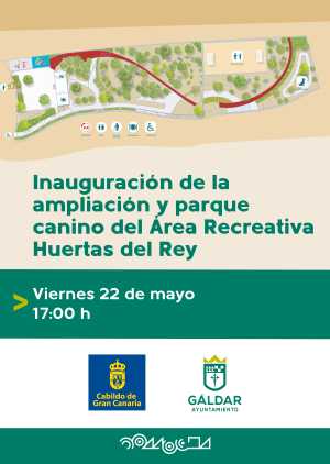 Gáldar inaugura el viernes a las 17.00 horas el parque canino y la ampliación de Huertas del Rey