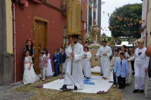 Como manda la tradición Guía celebró la solemnidad del Corpus Christi