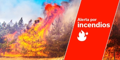 Alerta por riesgo de incendios forestales en Islas occidentales y Gran Canaria