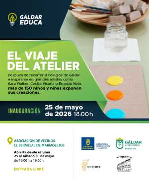 La exposición colectiva de ‘El Viaje del Atelier’ abre sus puertas el 25 de mayo en Marmolejos