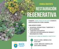 El Mercado de Guía acoge una charla sobre restauración regenerativa de plantas canarias