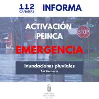 El Gobierno de Canarias eleva a emergencia por riesgo de inundaciones en La Gomera