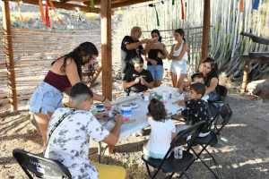 Veneguera fortalece las raíces  canarias con talleres y exhibiciones