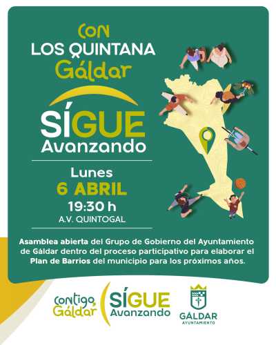 ‘Contigo, Gáldar Sigue Avanzando’ llega a Los Quintana el 6 de abril