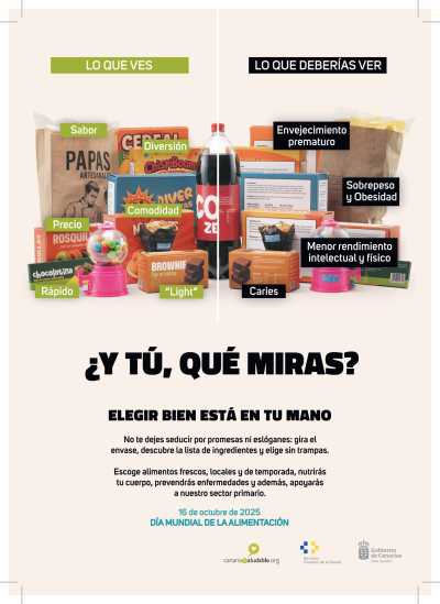 Telde se suma a la conmemoración del Día Mundial de la Alimentación Saludable y Sostenible