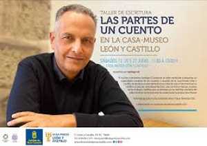 La Casa-Museo León y Castillo acoge el taller de escritura creativa ‘Las partes de un cuento’ impartido por Santiago Gil