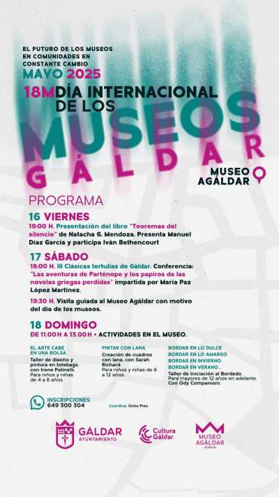 Gáldar celebra el Día Internacional de los Museos con un amplio programa cultural en el Museo Agáldar