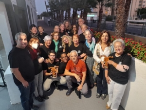 La alcaldesa felicita al grupo Jinamarte por el premio Sauce de Plata en el XVIII Festival de Teatro Amateur de El Sauzal