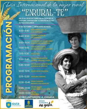 Guía celebra el Día Internacional de la Mujer Rural con las primeras jornadas  ‘ENRURAL-TE’ este viernes en el Mercado