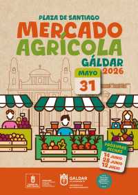 El Mercado Agrícola vuelve este domingo 31 de mayo a la Plaza de Santiago